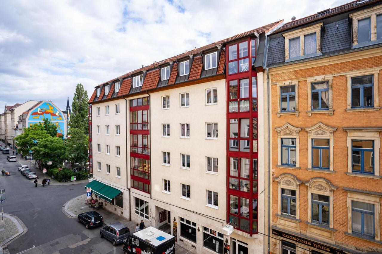 Grosse Louise In Der Neustadt Fuer Familien & Kinder เดรสเดน ภายนอก รูปภาพ